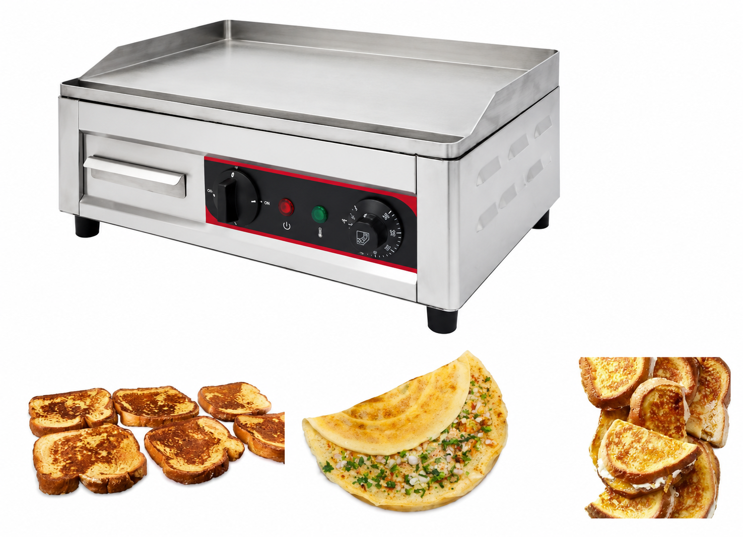GP 18×12 Electric Griddle Plate